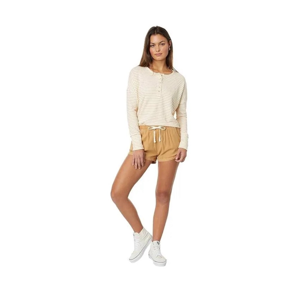 Billabong Tan Drawstring Athletic Shorts - Picture 9 of 11